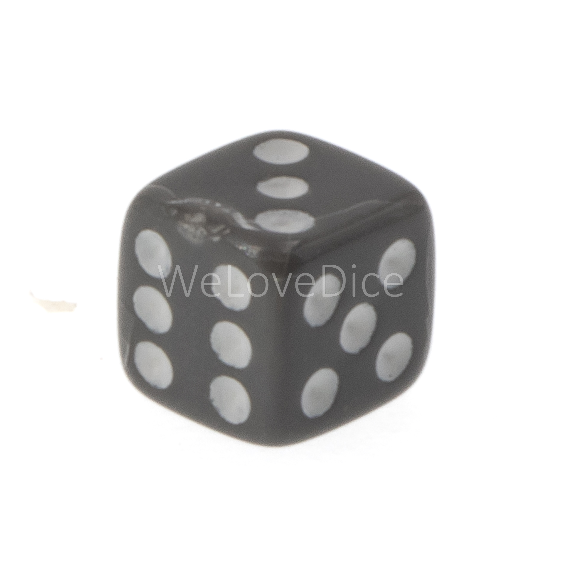 5mm Würfel in grau /  weiß Satt