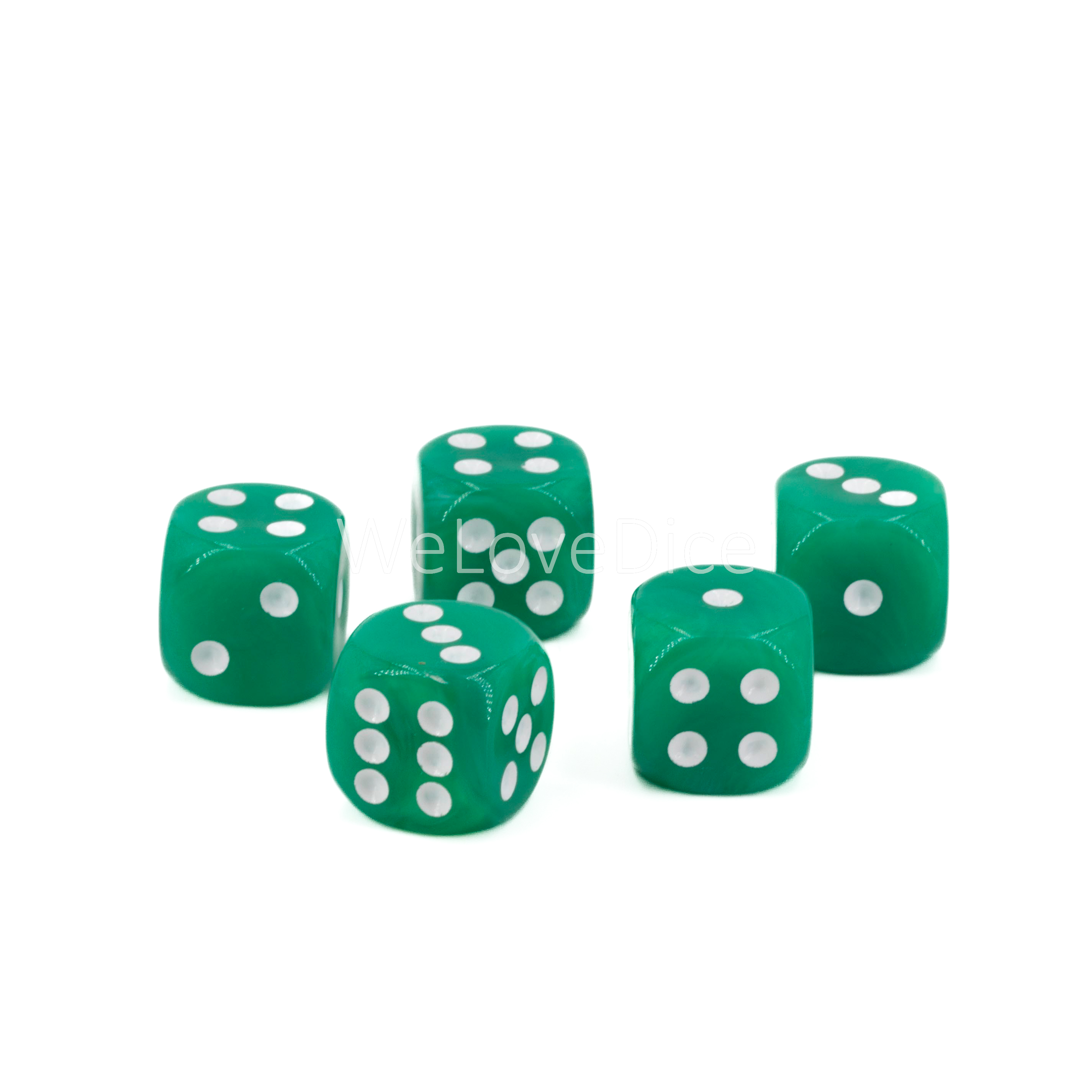 35mm Würfel in efeu Marmor