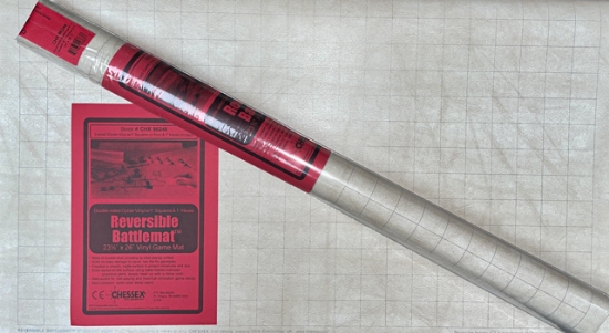 Zweiseitige Battlemat  60x66 cm