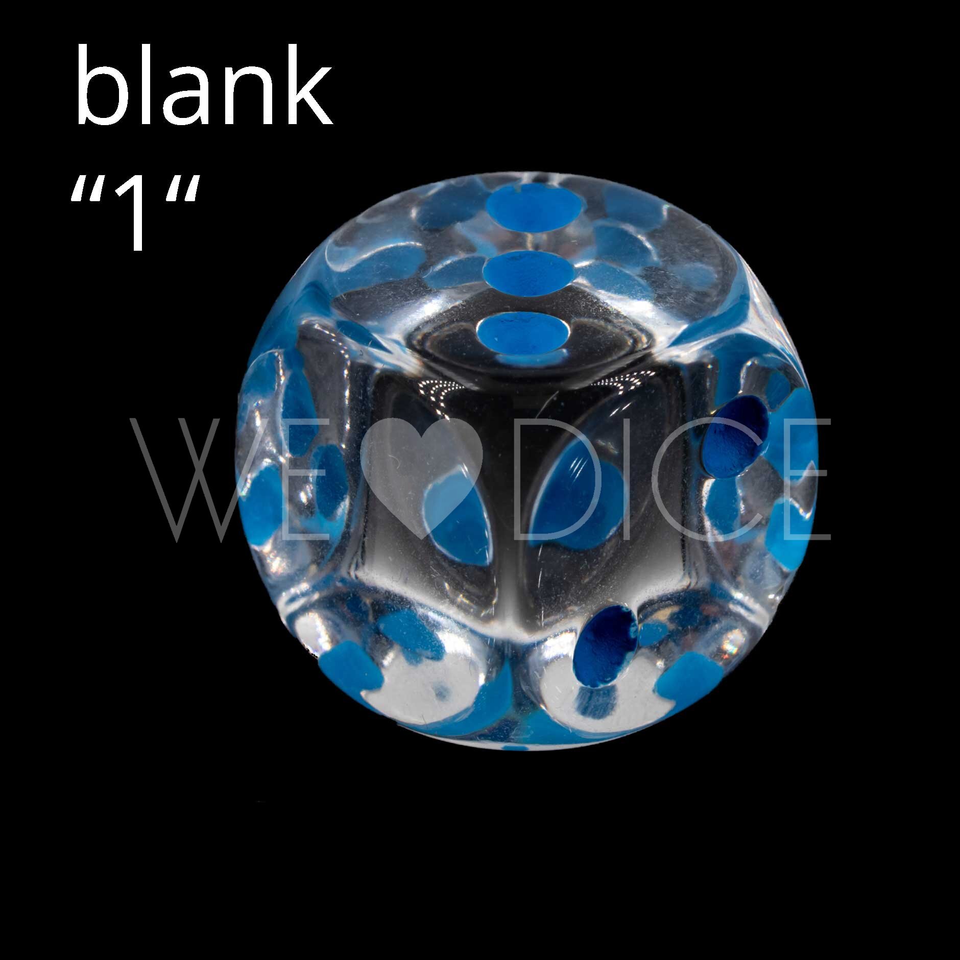 16mm Würfel in   ohne "1"