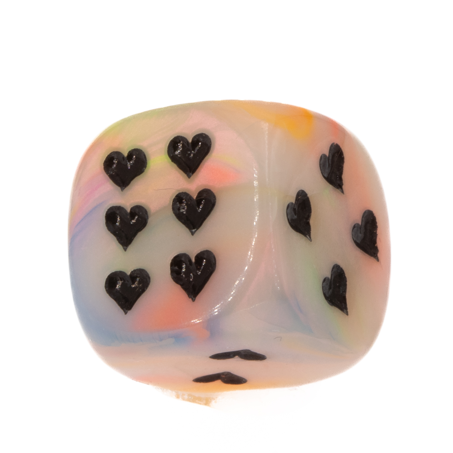 Herz Würfel in Circus / Schwarz Festive®