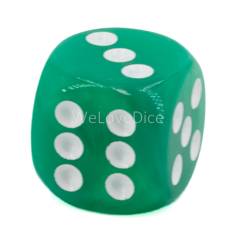 35mm Würfel in efeu Marmor