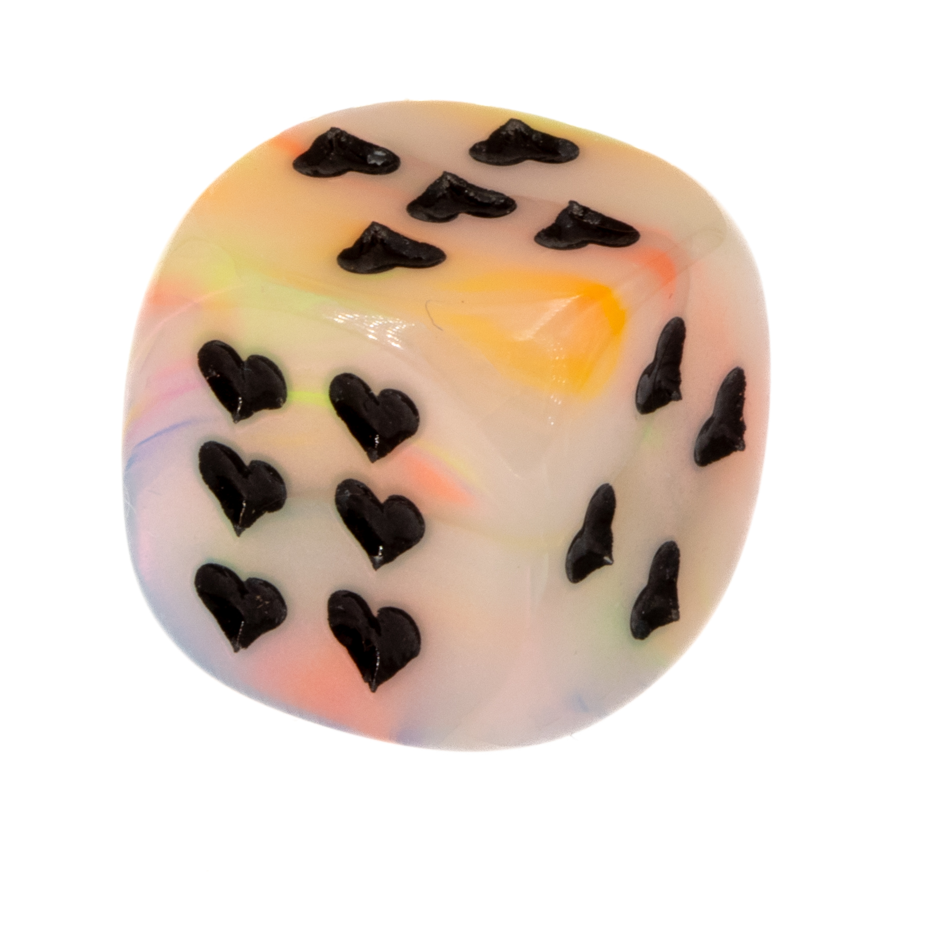 Herz Würfel in Circus / Schwarz Festive®